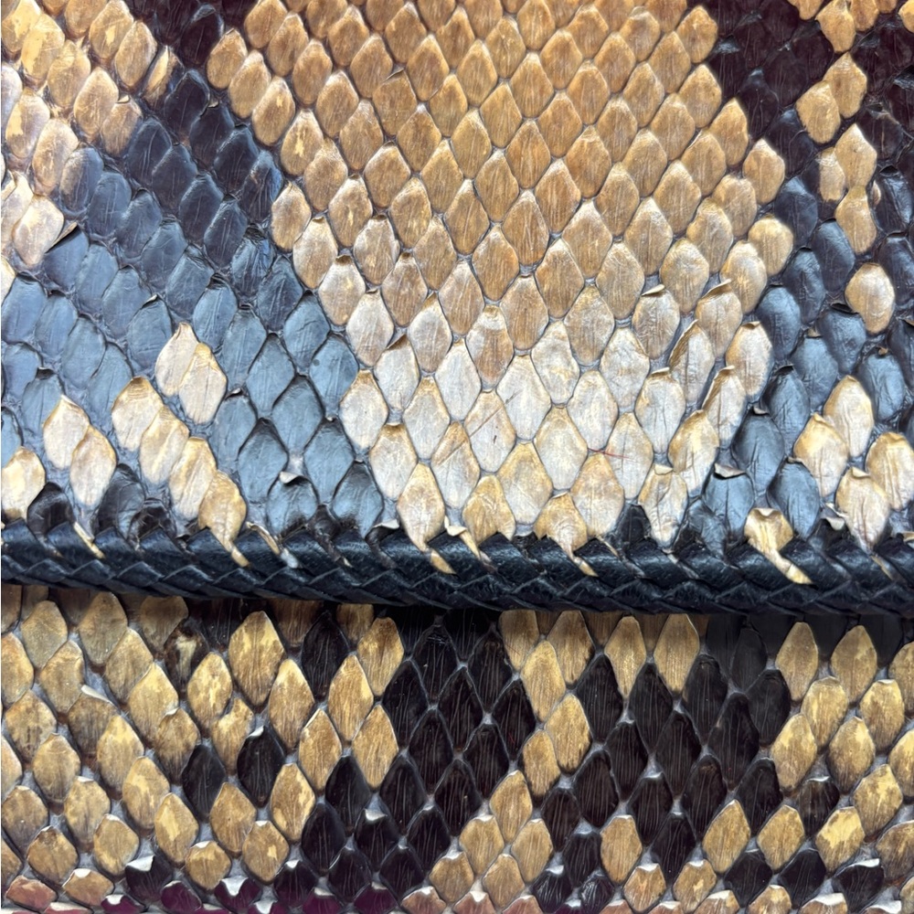Genuine Python Snake Skin Purse - image 3